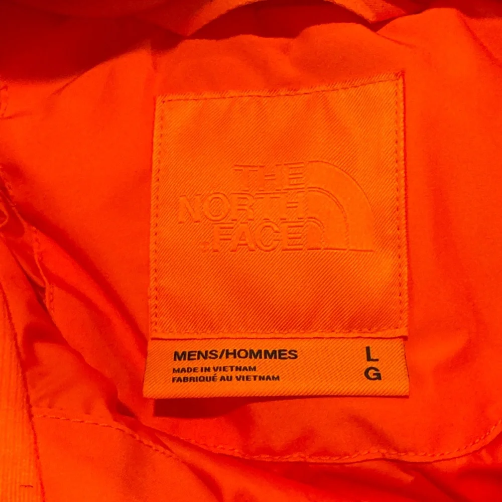 The North Face Orange and Black Jacket - Picture 5 of 5